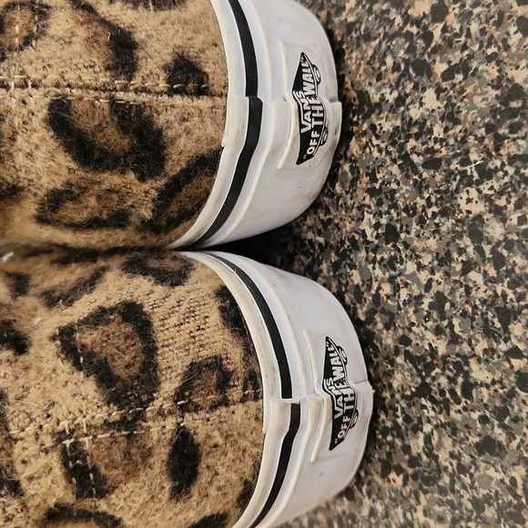 Vans Leopard Print Shoes Size 9 - Picture 6 of 8